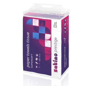 Essuie-mains Satino Prestige pliage en V