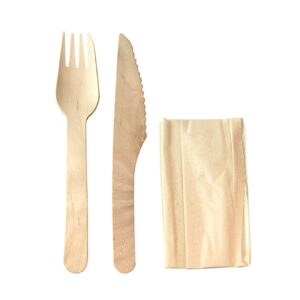 Verive set de couverts éco en bois ciré