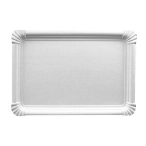 Papstar assiette en carton rectangulaire